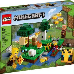 New RETIRED  LEGO Minecraft: The Bee Farm (21165)